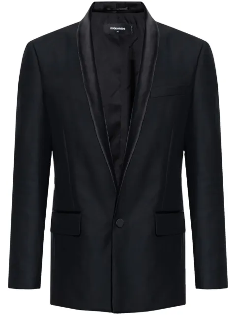 DSQUARED2 single-breasted blazer Black S71BN0948S39408