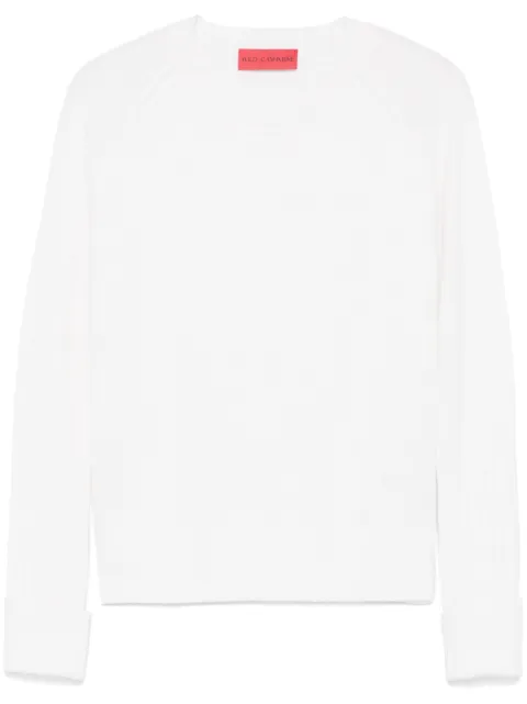 Wild Cashmere Rosa sweater White 241WROSA