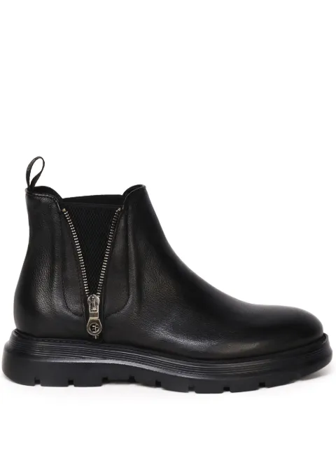 Giuliano Galiano Diamond boots Black DIAMONDBUFALO