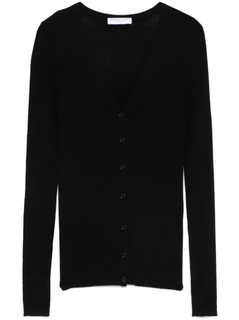 Majestic Filatures Gilet cardigan Black K203FGI198