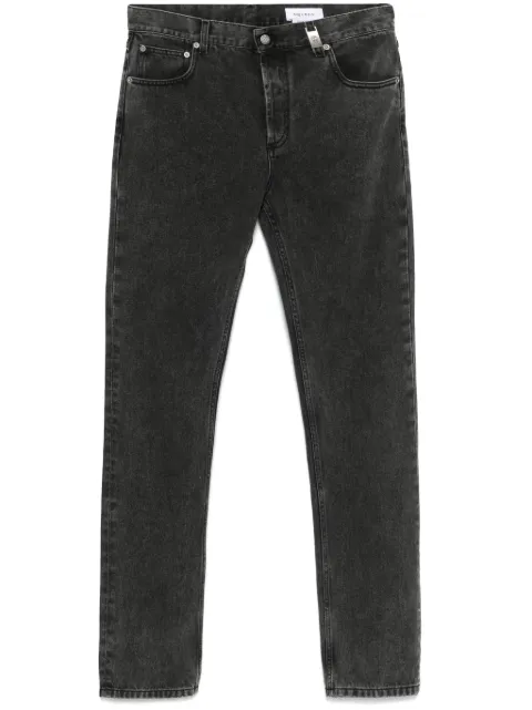 Alexander McQueen logo-plaque jeans Grey 806156QYABB