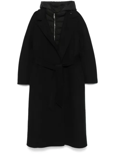 Moorer Olivie coat Black MODCA100237CWX