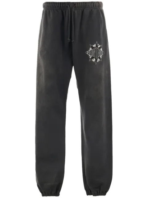SAINT MXXXXXX logo track pants Black SMYS10000C47