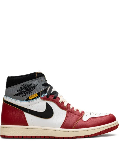 Jordan x Union LA Air Jordan 1 Retro High OG "Chicago - Varsity Red/Black/Sail/Shadow Grey/Muslin" sneakers White HV8563600