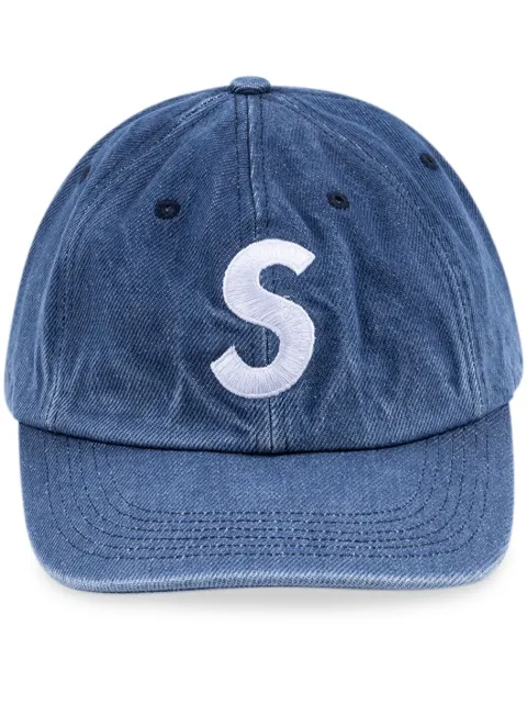 Supreme Pigment S Logo 6-Panel cap Blue SU543