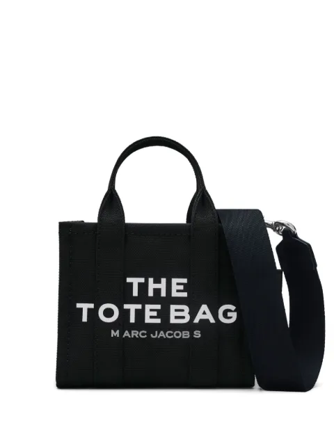 Marc Jacobs The Tote Bag canvas crossbody bag Black 2R4HCR021H03001