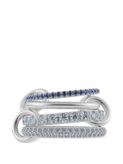 Spinelli Kilcollin Iris multi-stone ring Silver G4IRIS