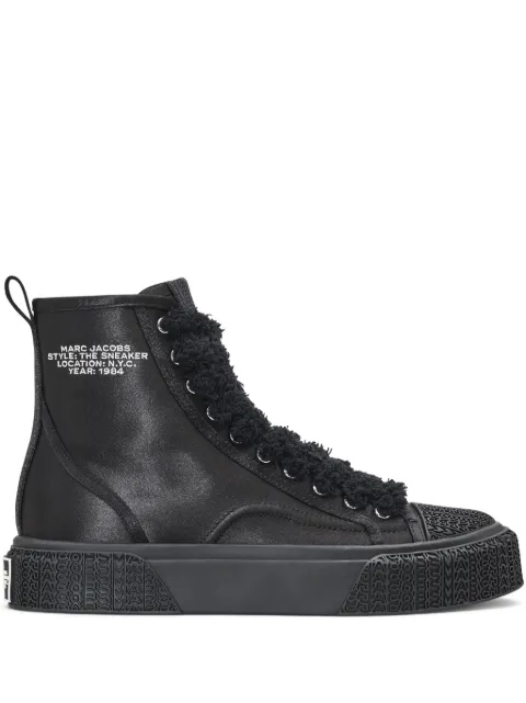 Marc Jacobs The Satin High Top sneakers Black 2R4FSN001F02001