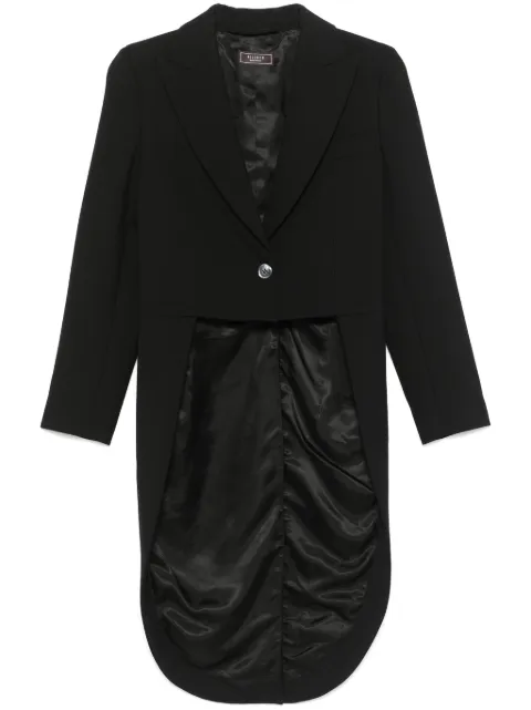 Peserico high-low blazer Black E0165001934