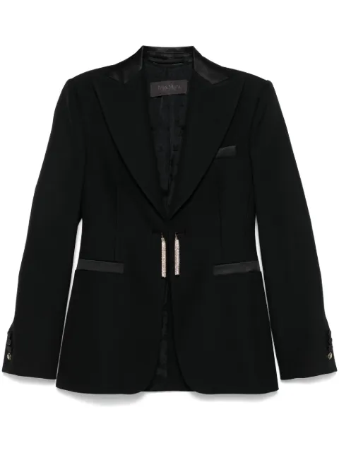 Max Mara tassel-detail blazer Black 2421046024600