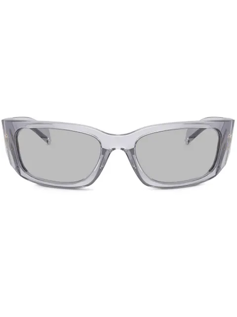 Prada Eyewear transparent rectangle sunglasses Grey PRA14S12R30B