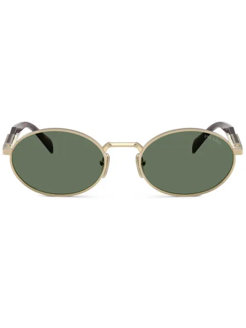 Prada Eyewear oval-frame sunglasses Gold PR65ZS