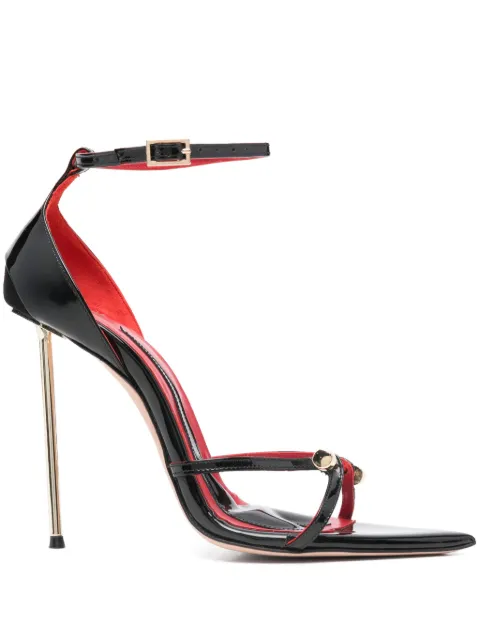 HARDOT 110mm Sinner sandals Black HSINNERB12