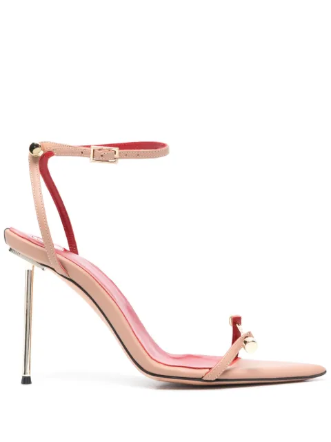 HARDOT 100mm Carnal Love sandals Neutrals HCARNSLN10