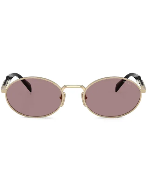 Prada Eyewear round-frame sunglasses Gold SPR65ZZVN20I