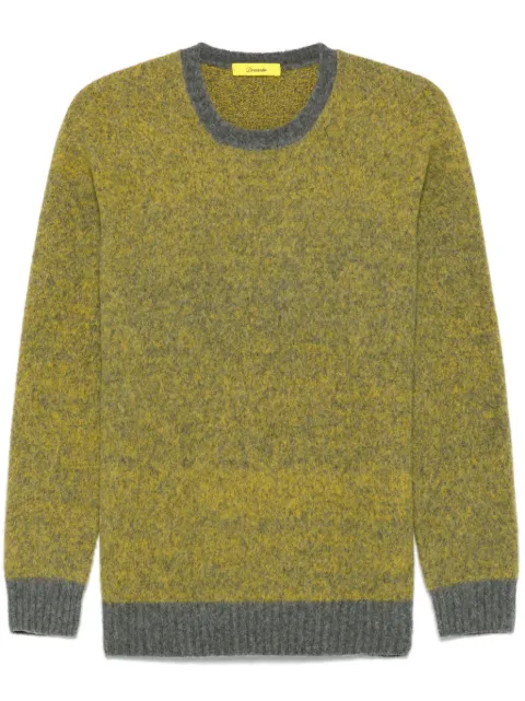 Drumohr mélange-effect sweater Yellow D8W103MG095