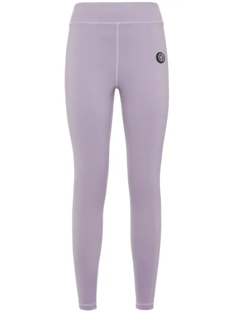 Plein Sport Scratch performance leggings Purple SAECWJT2038STE003N