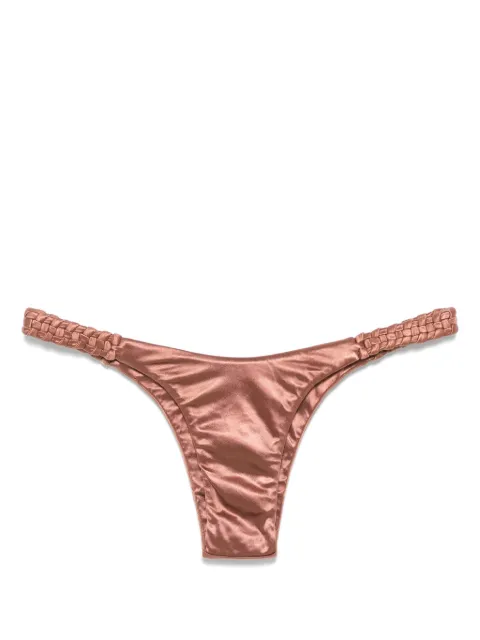 Isa Boulder Highweave bikini bottoms Brown RS25WSB02