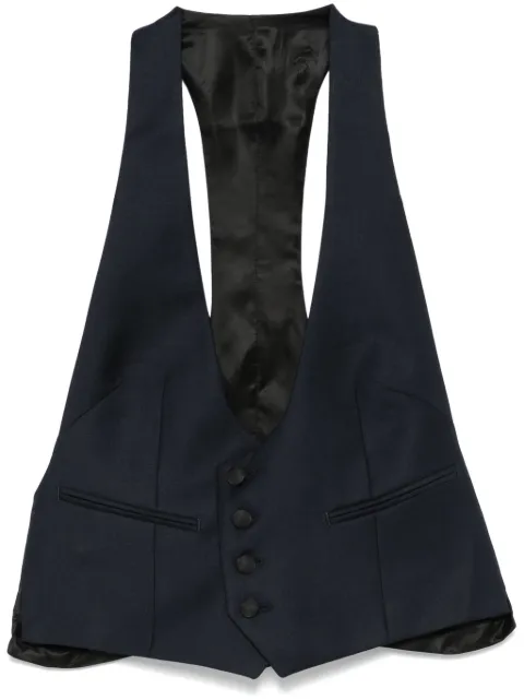 BETTTER x Gieves & Hawkes Nan waistcoat Blue WS00299NV