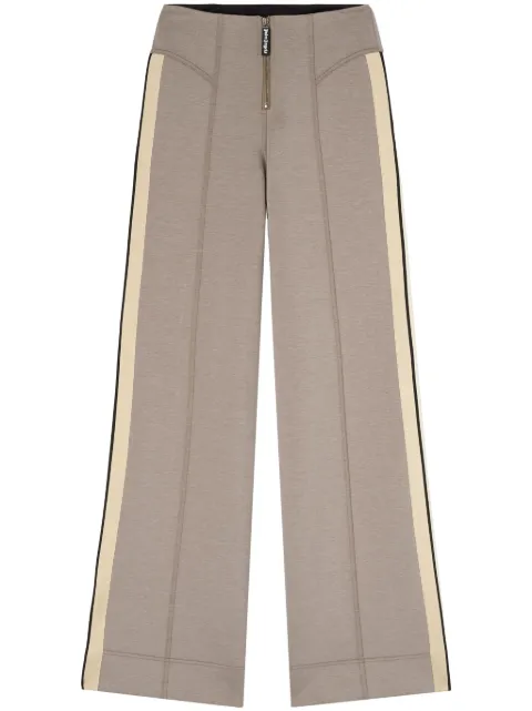 Palm Angels side-stripe sweatpants Neutrals PWCA153S25FAB0016C03