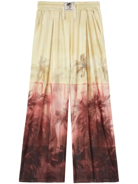 Palm Angels Sunset Palms trousers Neutrals PWCA154S25FAB0012010