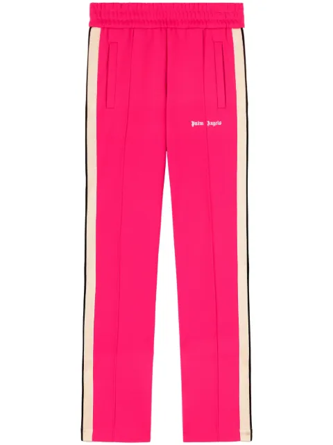 Palm Angels logo track pants Pink PWCJ001S25FAB0013203