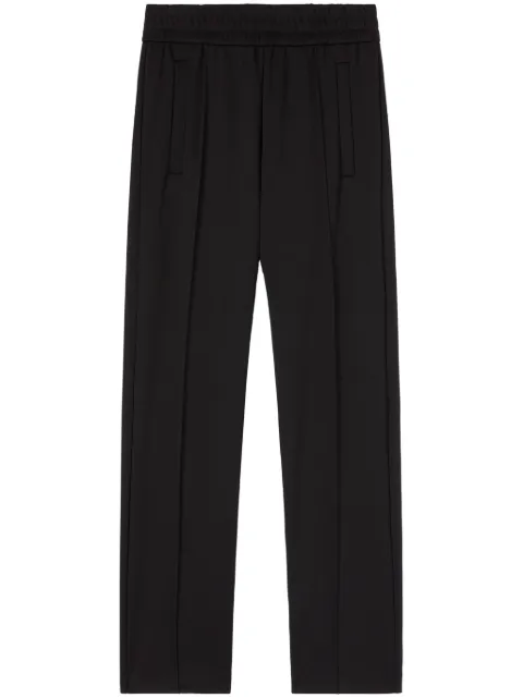 Palm Angels logo track pants Black PWCJ036S25FAB0011003