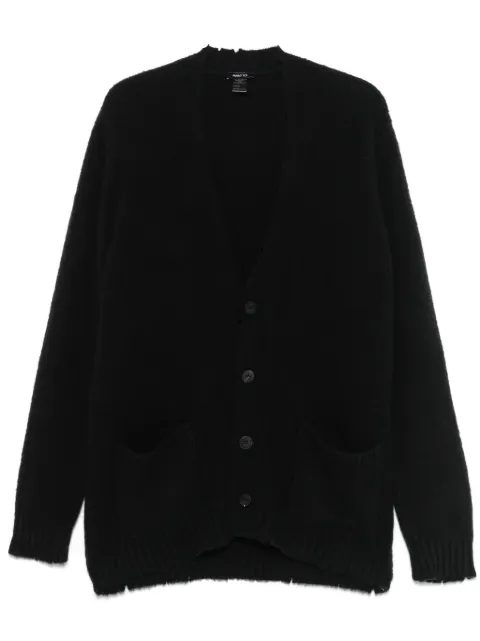 Avant Toi brushed cardigan Black 224WU3443CLNVDP