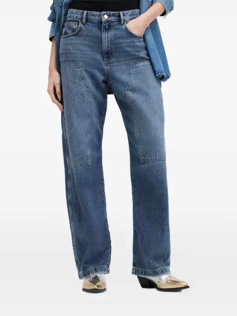 AllSaints Mia utility-pocket jeans Blue WE999Z