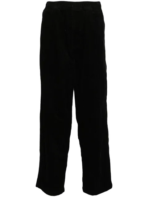 AAPE BY *A BATHING APE® corduroy trousers Black APTB620XXN