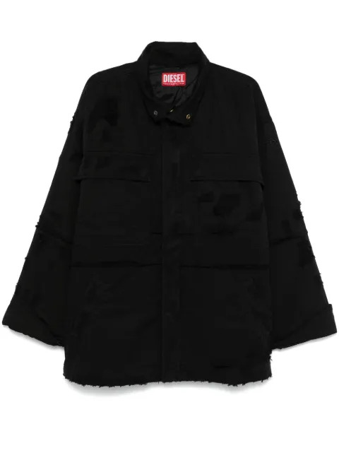 Diesel J-oise jacket Black A143940QKAQ