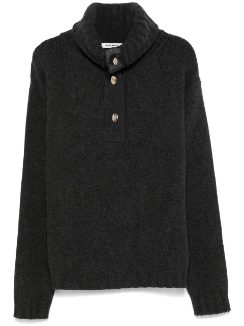 Wales Bonner Ballad sweater Grey UA24KN24WO01