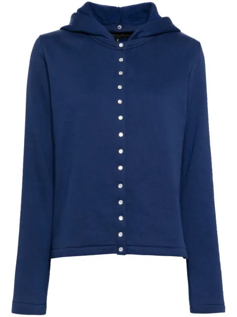 agnès b. Snap hoodie Blue EP08M434