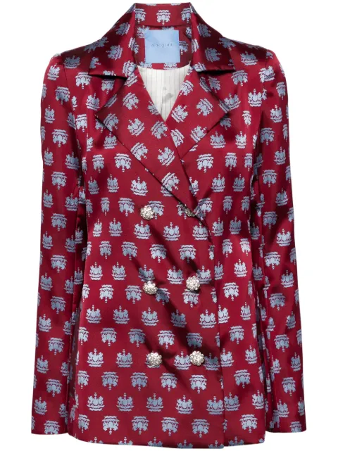 Macgraw Crest Circa 72 blazer Red CIRCA72BLAZERINMAROONCREST