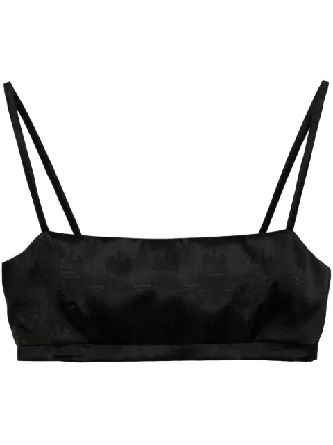 Macgraw Abbey tank top Black ABBEYBRAINBLACKCRESTJACQUARD