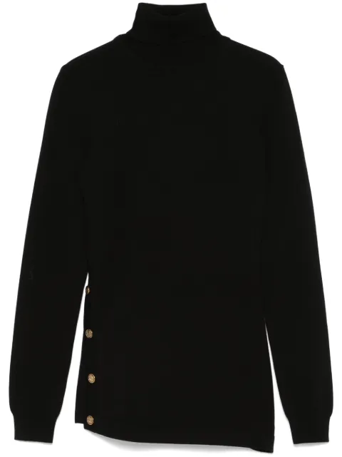 Elisabetta Franchi roll-neck sweater Black MK99S47E2