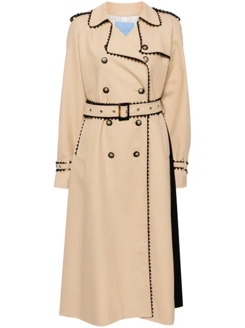 Macgraw cotton trench coat Neutrals TERTIARYTRENCH