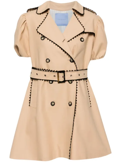 Macgraw trench mini dress Neutrals PHILOSOPHYTRENCHDRESS