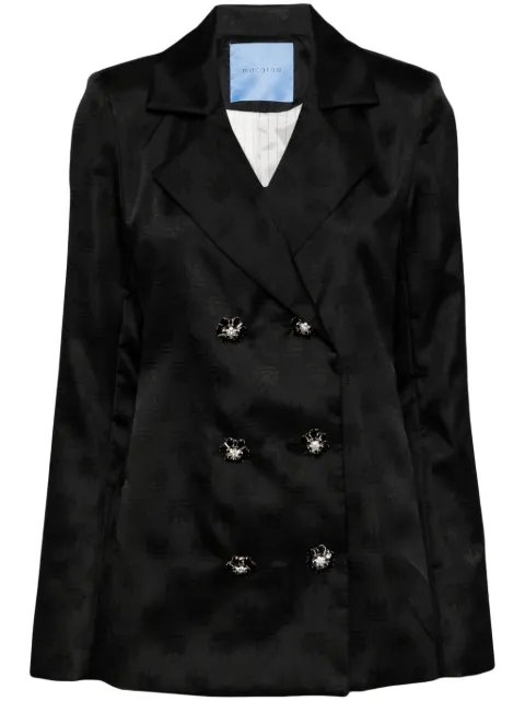 Macgraw Creat Circa 72 blazer Black CIRCA72BLAZERINBLACKCRESTJACQUARD