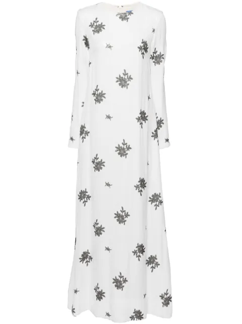 Macgraw Poetry gown White POETRYDRESSINDRESSINWHITEANDBLACKSEQUIN