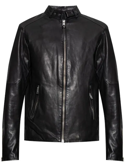 AllSaints Cora leather jacket Black M064LB