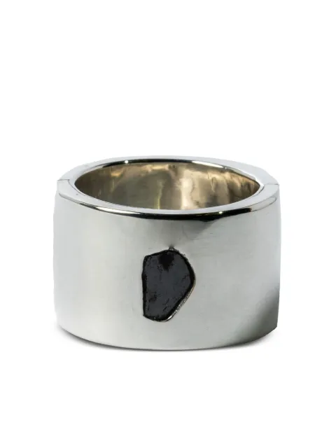 Parts of Four Sistema diamond ring Silver 200125PAPBLKDIA
