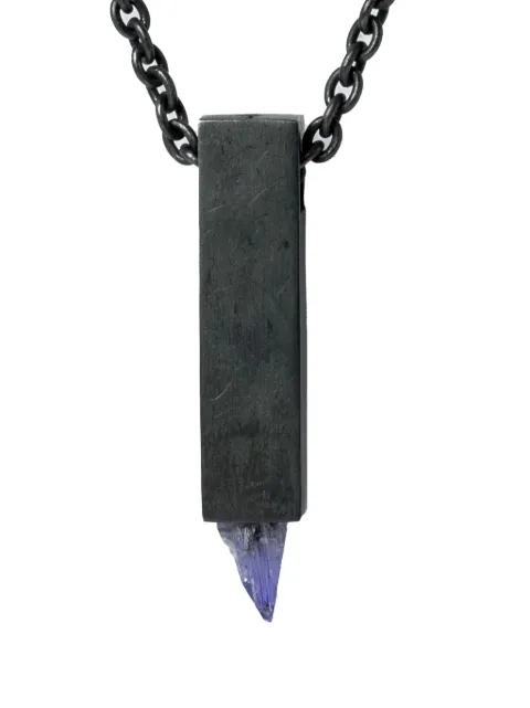 Parts of Four Talisman Cuboid necklace Black K5KATAN