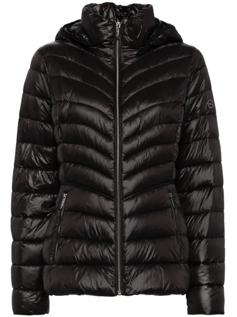 Michael Michael Kors Chevron packable jacket Black M825348QKA