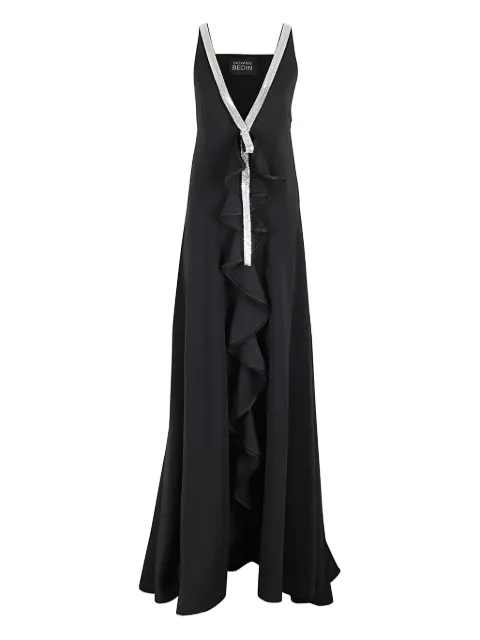 Giovanni Bedin studded maxi dress Black GB24018095