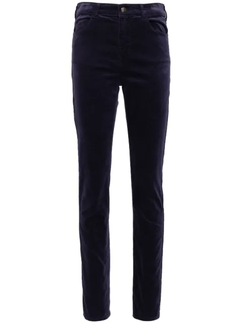 Emporio Armani corduroy trousers Purple 6D2J182NG8Z