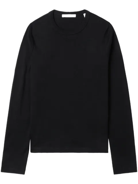Helmut Lang logo-print T-shirt Black O06HW507