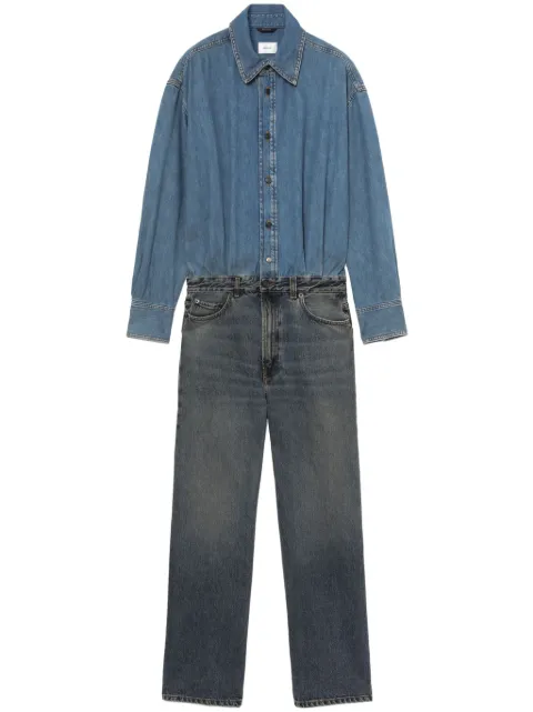 Haikure denim jumpsuit Blue HEW10032DF134L0850