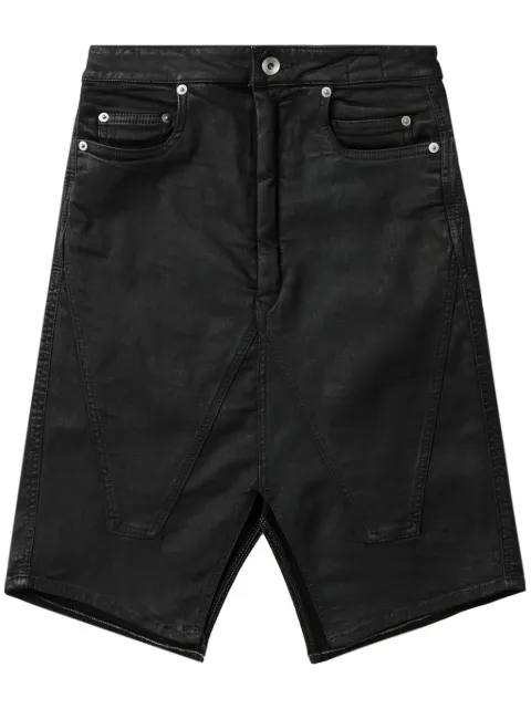 Rick Owens DRKSHDW denim skirt Black DS02D2340SBW