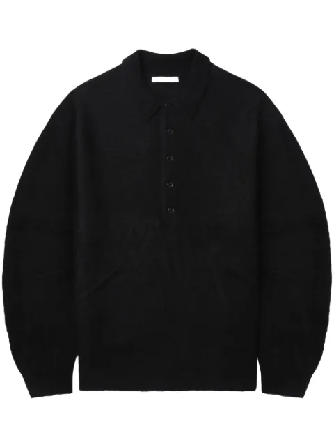 Helmut Lang Apex polo shirt Black O06HM796001